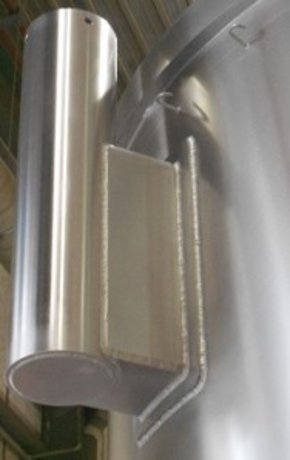 Filtergehäuse mit Konus geschliffen, Detail